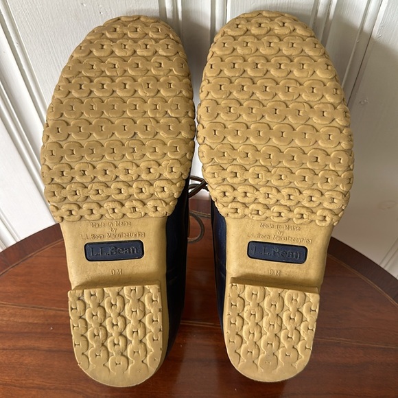 L.L. Bean Boots Rubber Moc Blue Size 8